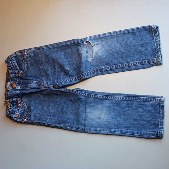4T Boys Toddler Blue Jeans, Lot of 2, Carter's and RUUM #eshopchicago - Picture 5 of 7